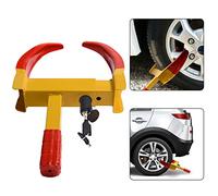 LZQ Griffes de stationnement - Pour roue de remorque - Pince de stationnement - Antidémarrage universel - Neuf vitesses réglables - Avec 2 clés