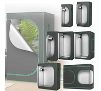 LZQ Grow Tente pour plantes Tente de culture Serre Box Armoire de culture Jardin Culture Légumes Herbes Armoire de culture Intérieur Fleurs petites Tomates Hydro Green, Taille:120 x 120 x 200 cm