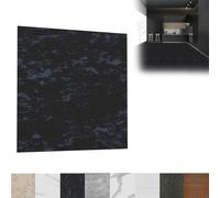 LZQ Lot de 27 revêtements de sol en PVC autocollant - 30 x 30 cm - Carreaux de sol en vinyle - 2,51 m² - Antidérapant - Résistant à l'usure - Imperméable - Pour salon, cuisine, modèle G