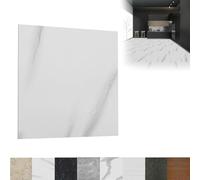 LZQ Lot de 54 revêtements de sol en PVC autocollant - 30 x 30 cm - Carreaux de sol en vinyle - 5,02 m² - Antidérapant - Résistant à l'usure - Imperméable - Pour salon, cuisine, modèle A