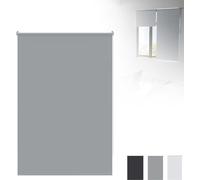LZQ Protection solaire store extérieur Store vertical pour balcon - Protection solaire et visuelle, résistant aux UV, 70×160 cm, Gris