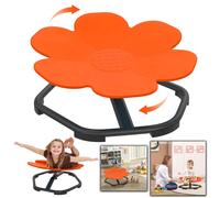LZQ Sensory Toys Chaise pivotante pour enfants, autisme, chaise pivotante, assise et siège pivotant en forme de pétale, chaise d'équilibre pour enfants à partir de 3 ans, régule l'équilibre corporel d