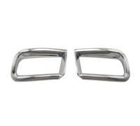LZQHQYVF Convient pour Toyota Land Cruiser Prado FJ150 2010-2015, couverture de feux antibrouillard, 2 pièces chromées en ABS plaqué chrome pour pare-chocs arrière antibrouillard