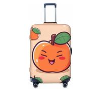 LZQPOEAS Housse de bagage anti-poussière et anti-rayures - Housse de protection élastique lavable pour valise - Housse de protection pour bagages de 45,7 à 81,3 cm, Noir , M