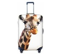LZQPOEAS Housse de bagage anti-poussière et anti-rayures - Housse de protection élastique lavable pour valise de 45,7 à 81,3 cm - Accessoires de bagages, Noir , L
