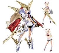 Lzrong Megami Device - Figurine d'action Poupée Paladin Anime Original Peinture Figurine Self-Assembled Statue Visages interchangeables DIY Modèle Décoration de bureau Cadeaux pour les fans