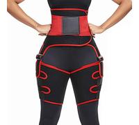 LZSSH Entraîneur de Cuisse 3 en 1 Waist Trainer Élasticité Réglable Minceur Body Shaper Hip Lift Shapewear, pour Les Femmes Workout Fitness Exercice(AL/XL)