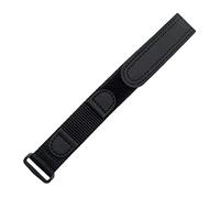 LZTDSBX Bracelet de Montre, Bracelet de Montre en Nylon for Homme, 18/20/21/22 mm, résistant à l'usure, for analogique Classique(Black,20mm)