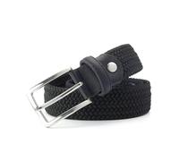 LZTDSBX Ceintures, Ceintures élastiques étendues for Hommes Ceinture décontractée Extensible en Tissu tissé Ceinture Extensible de 3,4 cm de Large 63"(Green,160)