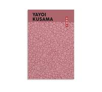 LZTEN Yayoi Kusama Poster rose corail neutre Impression à pois Kusama Art contemporain japonais moderne abstrait sans cadre 40 x 60 cm