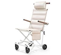 LZTET Fauteuil Roulant Pliant LéGer,pour Le Voyage,Aide à La Mobilité LéGèRe Et Portable,Fauteuil Pliable LéGer Adultes,IdéAl Les Voyages L'Utilisation Quotidienne,Capacité De Charge 100kg(D)