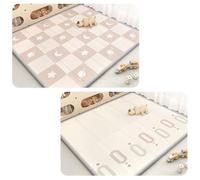 LZTET Tapis De Jeu pour BéBé,Souple ImperméAble Et RéVersible,Pliable éPais,Facile à Nettoyer,IdéAl Chambre d'enfant Ou Salle Jeux(200 * 180 * 1cm,D)