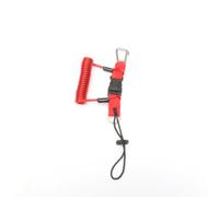 LZVMLNQI Crochet de corde de sécurité pour caméra de plongée sous-marine, ressort avec spirales spirales, cordon de natation, clip en acier inoxydable, console rouge
