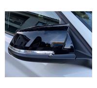 LZWLZW Coque de Rétroviseur pour BMW 2 Series F44 2020-2023, Retroviseur Couvercle Étanche Couvercles de Rétroviseurs Latéraux Accessoires,Black