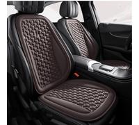 LZWLZW Coussin de Siège de Voiture pour Ford EcoSport, Antidérapant Respirant Coussin de Chaise Accessoires,Brown Front Set x2