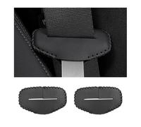 LZWLZW Housse de Protection en Cuir pour VW T-ROC SUV 2017-2023, Anti-Rayures Boucle de Ceinture de Sécurité de Voiture Clip Protecteur,2 Pcs