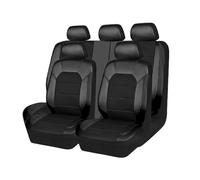 LZWLZW Housses de Siège de Voiture pour Mercedes Benz E Class All Terrain W213 2021 2020-, Protecteur Siège Cuir Imperméable Couverture Couvre de Sieges Auto,Black