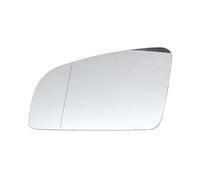 LZWLZW Verre Rétroviseur pour Audi A6/S6 (C6) 2005-2008 Heated, Vitre Retroviseur Durable Miroir Extérieur Voiture Verre de Recul Miroir Accessoires,Left
