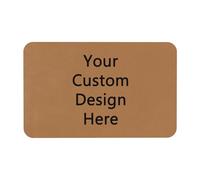 LZXSXZ Paillasson Personnalisé - Paillasson Personnalisable Lavable & Antidérapant - Tapis de Bienvenue personnalisé Idéal pour Entrée et Patio avec Support Antidérapant