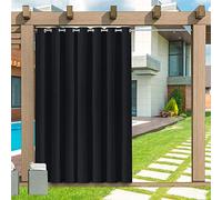 LZXSXZ Rideaux D'extérieur, 1 pièce Rideaux dextérieur Imperméables, 24 Couleurs Rideaux Jardin Extérieur Imperméable Isolant Thermique Rideaux, Rideaux dextérieur pour Balcon terrasse, Custom