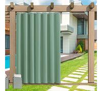 LZXSXZ Rideaux D'extérieur, 1 pièce Rideaux dextérieur Imperméables, 24 Couleurs Rideaux Jardin Extérieur Imperméable Isolant Thermique Rideaux, Rideaux dextérieur pour Balcon terrasse, Custom