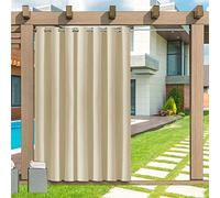 LZXSXZ Rideaux D'extérieur, 1 pièce Rideaux dextérieur Imperméables, 24 Couleurs Rideaux Jardin Extérieur Imperméable Isolant Thermique Rideaux, Rideaux dextérieur pour Balcon terrasse, Custom