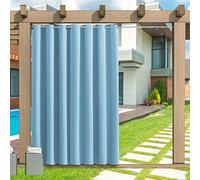 LZXSXZ Rideaux D'extérieur, 1 pièce Rideaux dextérieur Imperméables, 24 Couleurs Rideaux Jardin Extérieur Imperméable Isolant Thermique Rideaux, Rideaux dextérieur pour Balcon terrasse, Custom