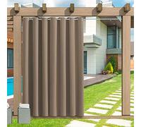 LZXSXZ Rideaux D'extérieur, 1 pièce Rideaux dextérieur Imperméables, 24 Couleurs Rideaux Jardin Extérieur Imperméable Isolant Thermique Rideaux, Rideaux dextérieur pour Balcon terrasse, Custom