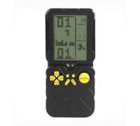 LZYCH Console de Jeu Rétro 4,5 Pouces Adaptée Aux Joueurs Européens et Américains 23 Jeux Intégrés Course/Char Difficulté/Vitesse Réglables Cadeaux de Noël pour Maris/Petits Amis/Enfants (Noir)