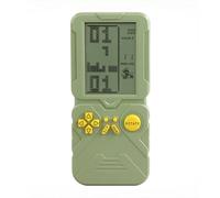 LZYCH Console de Jeu Rétro 4,5 Pouces Adaptée Aux Joueurs Européens et Américains 23 Jeux Intégrés Course/Char Difficulté/Vitesse Réglables Cadeaux de Noël pour Maris/Petits Amis/Enfants (Vert)