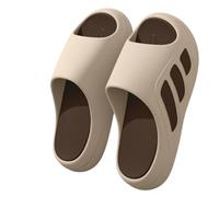 LZYCJL Chaussons pour Hommes, toboggans avec Un Sens de portée, Slip épais, Chaussons de Plage Cool pour Hommes(Kaki,42-43)
