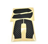 LZYDD Bande antidérapante pour souris - Poignées latérales raffinées - Pâte anti-transpiration pour souris de jeu Rocat Kone AIMO - Noir