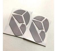 LZYDD Lot de 2 patins de souris pour souris Corsair Nightsword RGB Gris