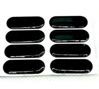 LZYDD Lot de 2 tapis de souris pour HyperX Pulsefire Haste - Noir