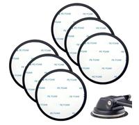 LZYDKH Lot de 6 disques adhésifs pour tableau de bord 80 mm