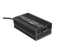 Lzyjck Chargeur De Batterie Plomb-Acide 900 W 48 V 15 A avec Plusieurs Options De Sortie pour Chariots Élévateurs, Transpalettes, Autolaveuses Et Voiturettes De Golf,Noir,A1