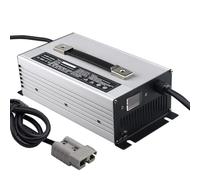 Lzyjck Chargeur De Batterie pour Chariot Élévateur 12 V/24 V/36 V/48 V/60 V/72 V avec Prise Anderson 120 A/175 A/350 A pour Chariot Élévateur Électrique, Voiturette De Golf,60v 20a Silver,120A