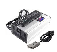 Lzyjck Chargeurs De Batterie Haute Puissance 900 W Chargeur De Batterie pour Chariot Élévateur 12 V/24 V/36 V/48 V/60 V/72 V avec Écran LCD, Prise Anderson 50 A/120 A,36v 20a,50A