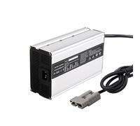 Lzyjck Chargeurs De Batteries Plomb-Acide 12 V/24 V/36 V/48 V/60 V/72 V avec Connecteurs Anderson - pour Chariots Élévateurs, Voiturettes De Golf,60v 12a Silver,50A Anderson