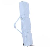 Lzyjck Housse De Ski À roulettes pour Le Transport Aérien, Sac De Snowboard À roulettes Étanche pour Le Transport, Le Rangement Et Le Transport De Votre Équipement De Snowboard/Ski,Bleu