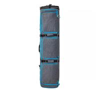 Lzyjck Sac À roulettes pour Snowboard Sac À Skis À roulettes, Compartiment Principal Extensible, Intérieur Double Couche Résistant À l'eau pour Les Voyages en Avion Et en Voiture,Gris