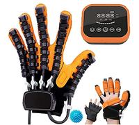 LZYLZF Gants De Robot De Rééducation, Gants De Rééducation des Doigts pour Les Patients Atteints D'hémiplégie D'avc, Protecteur De Garde D'orthèse De Redressement des Doigts
