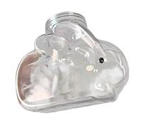 LZYWOD Boîte souvenir commémorative pour poils d'animaux, récipient à cheveux, cendres G, urnes commémoratives pour chats