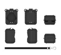 LZYWOD Coque de protection en silicone lavable avec lanière pour Bitzee Magicals Toy Digital Pet Interactive