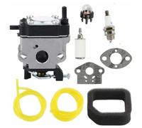 LZYWOD Kit de 9 pièces de carburateur Hitachi de rechange pour tondeuse à gazon Hitachi RB24EA RB24EA (S) RB24EAP 23,9 cc