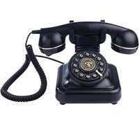 LZYWOD Livre d'or audio pour mariage, enregistrez un message vocal personnalisé avec livre d'or téléphone pour votre fête de mariage et anniversaire - Message audio vintage