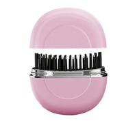 LZYWOD Mini fer à lisser, brosse à lisser portable, rechargeable à 3 vitesses, température rapide