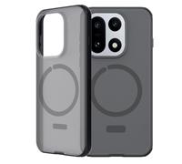 Lzzox Coque magnétique pour OnePlus 15, compatible avec chargement sans fil, antichoc et texture mate en polycarbonate (translucide, OnePlus 15)