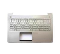 LZZSEOZ Clavier Repose-Poignet rétroéclairé américain pour Ordinateur Portable ASUS N550, n550j, n550ja, n550jv, n550jx, JK, Coque supérieure 13n0-p9a0251, 90nb00k1-r31u