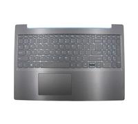 LZZSEOZ Repose-Poignets et Clavier pour Ordinateur Portable Lenovo Ideapad L340-15IRH Gaming 81LK (Anglais, États-Unis, 5CB0U42761, 5CB0U42769) avec boîtier supérieur rétroéclairé
